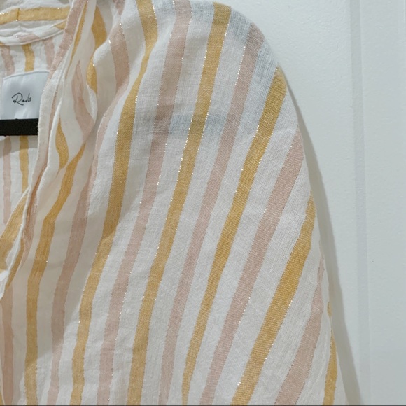 Rails June Top in Amber Stripe - Picture 12 of 15